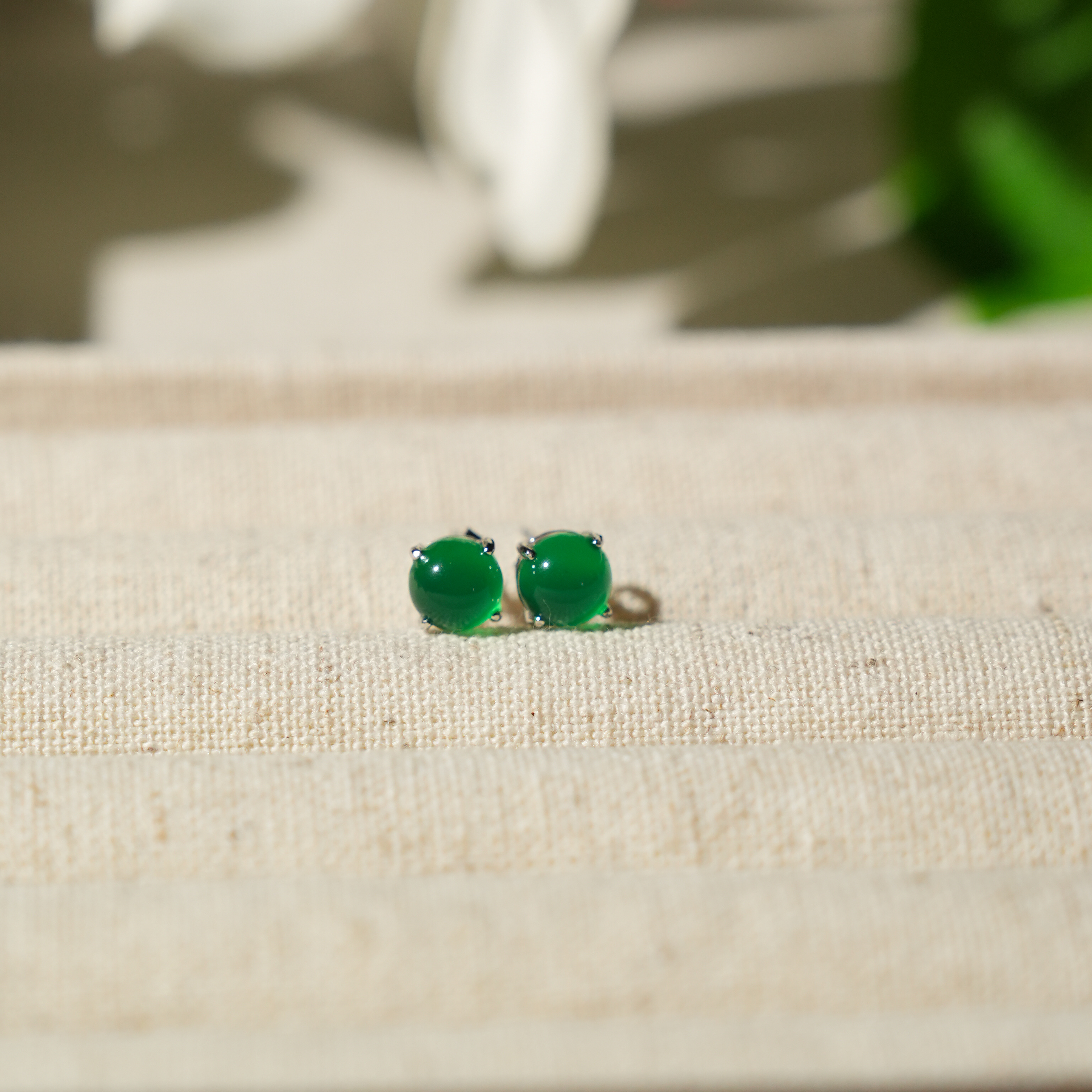 【臻选】玛瑙耳饰(小版）-HS125|BMN4