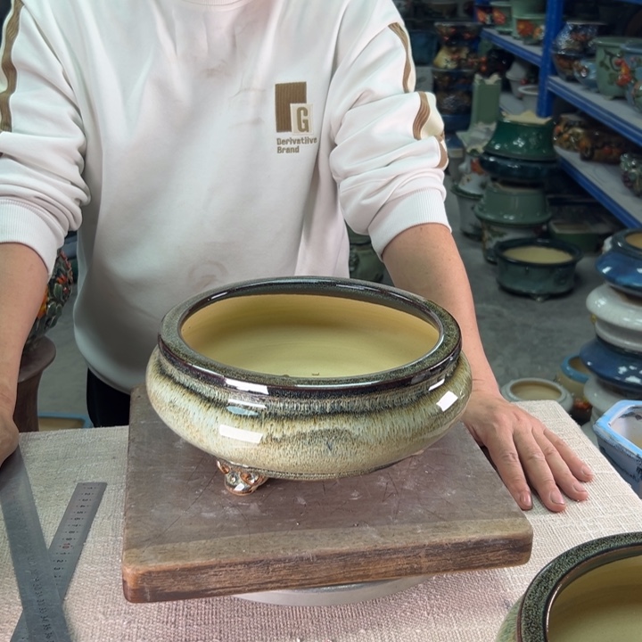 泳坤堂石湾盆陶瓷