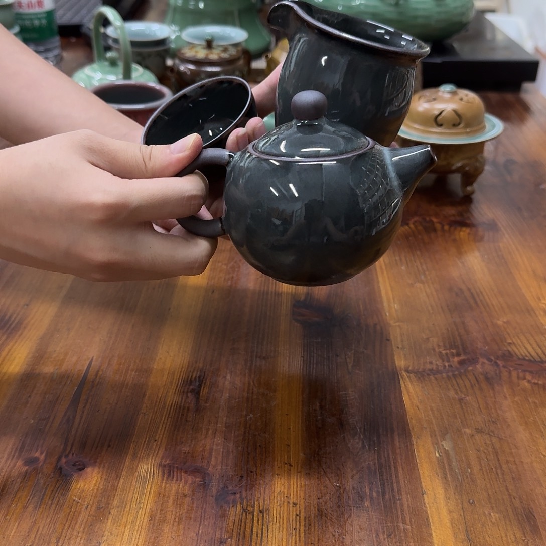 小仲青瓷茶器微瑕7038