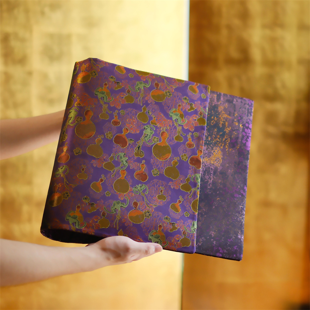 问春风 【紫金葫芦】双面茶席加厚防烫隔热泡茶垫桌布茶道配件70*35