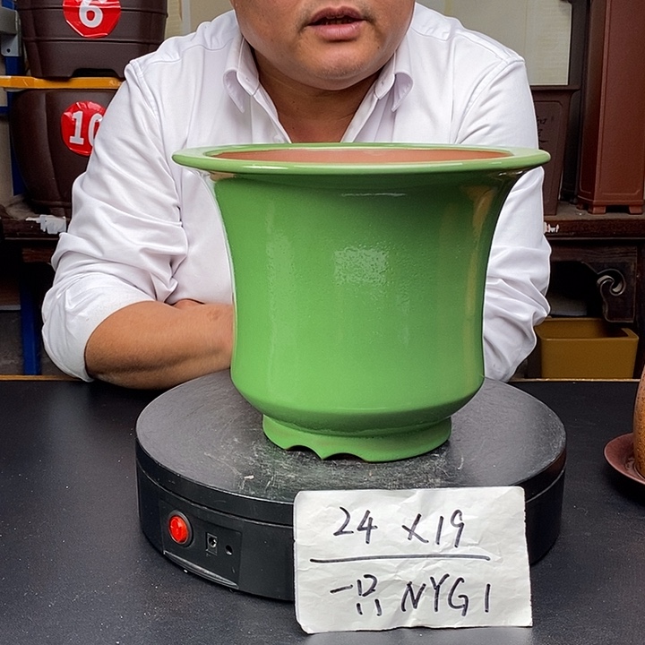 紫砂花盆货号一只NYG1