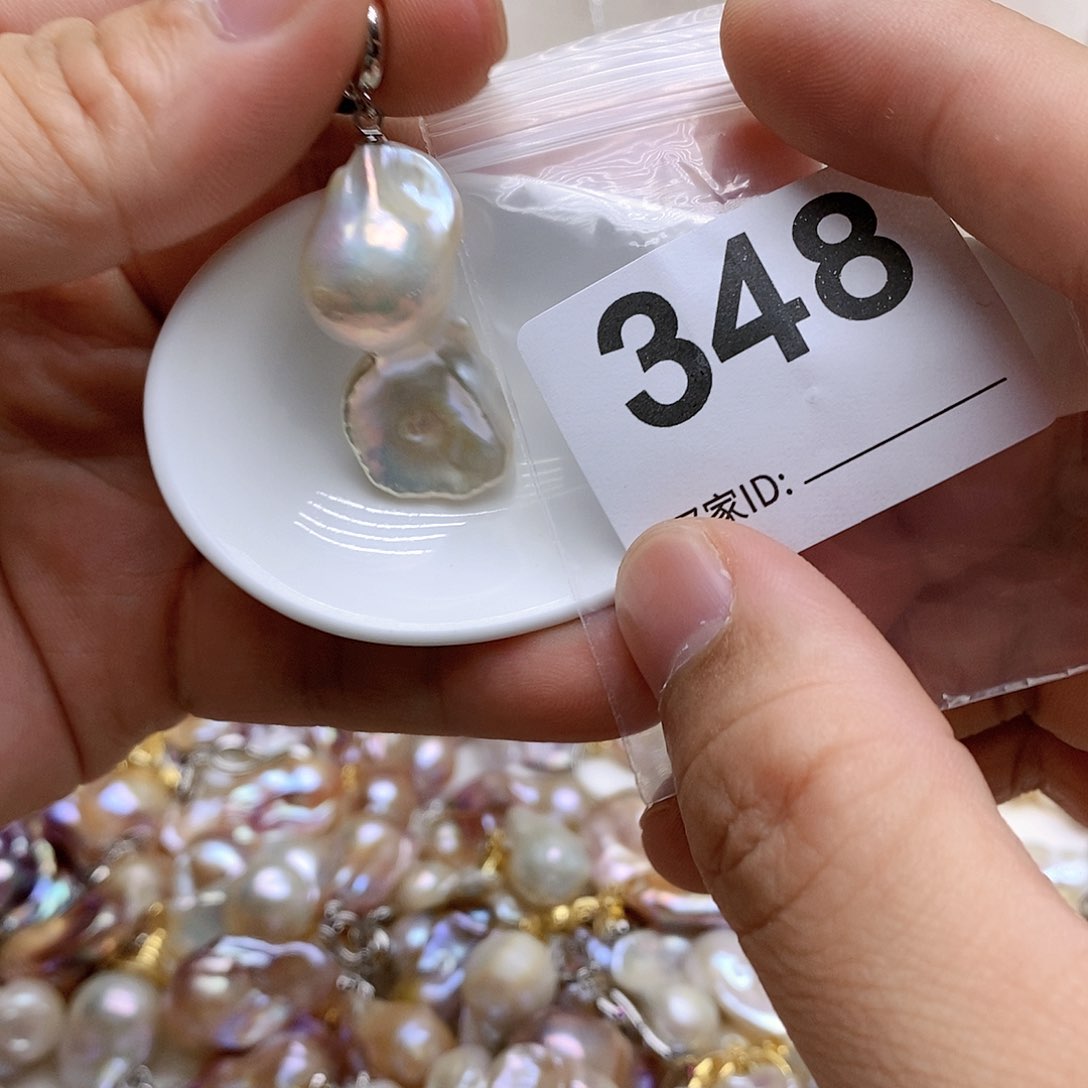 淡水珍珠未镶嵌颈饰348