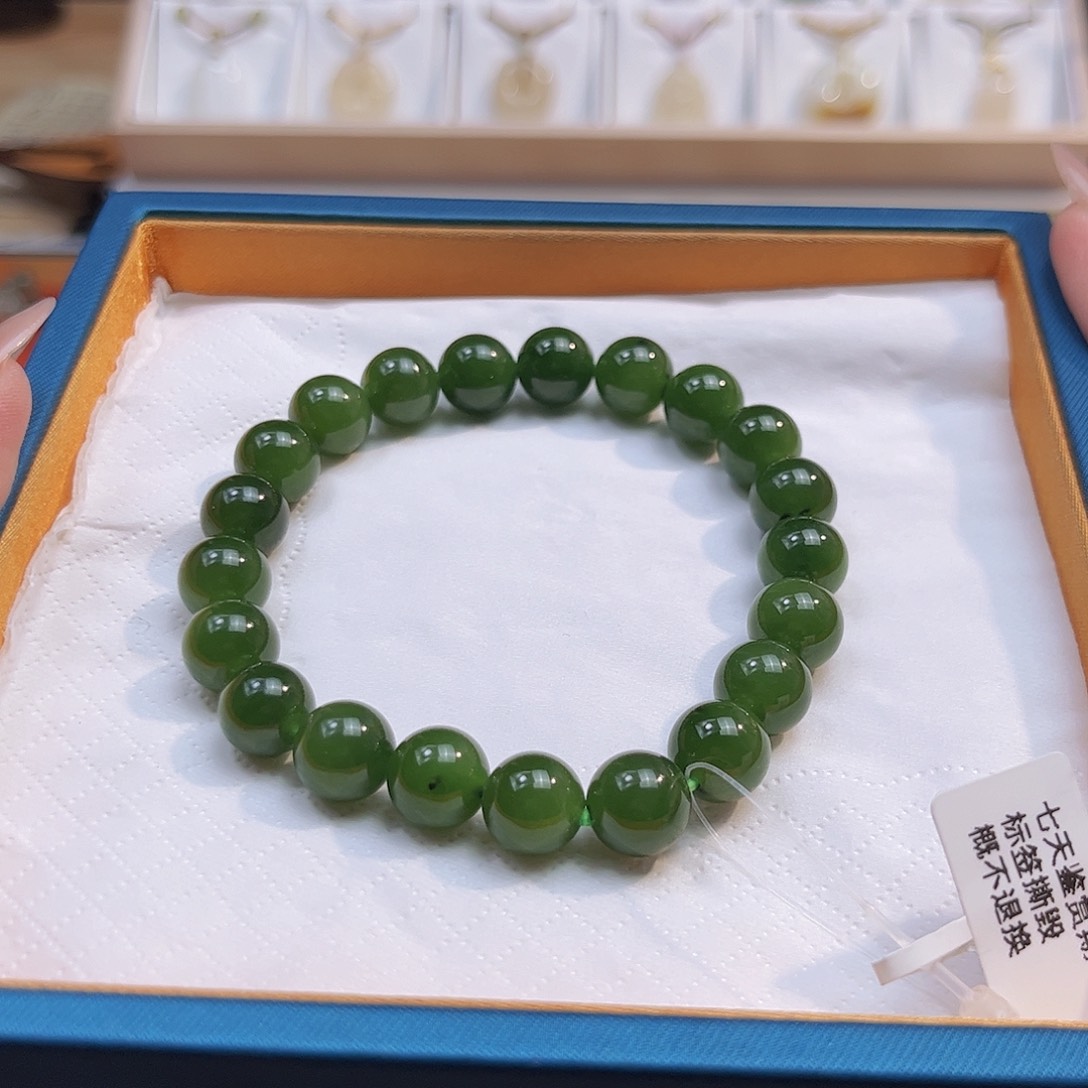 和田玉未镶嵌手串