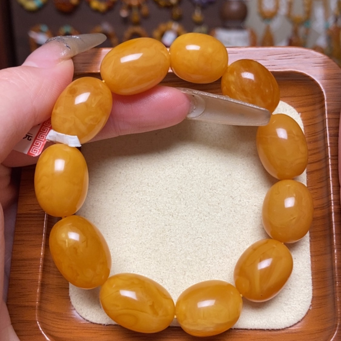 【闪购商品】手链蜜蜡未镶嵌手串