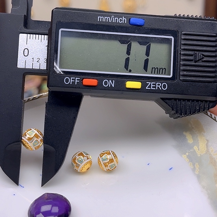 银S925镶嵌颈饰紫晶紫晶925镶嵌135