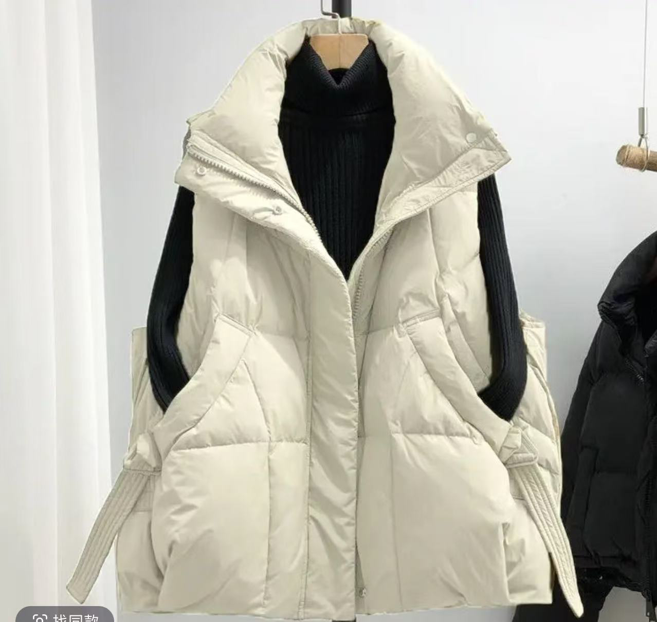 【反季清】秋冬季新款女士立领棉马甲女时尚韩版宽松棉坎肩加厚保暖