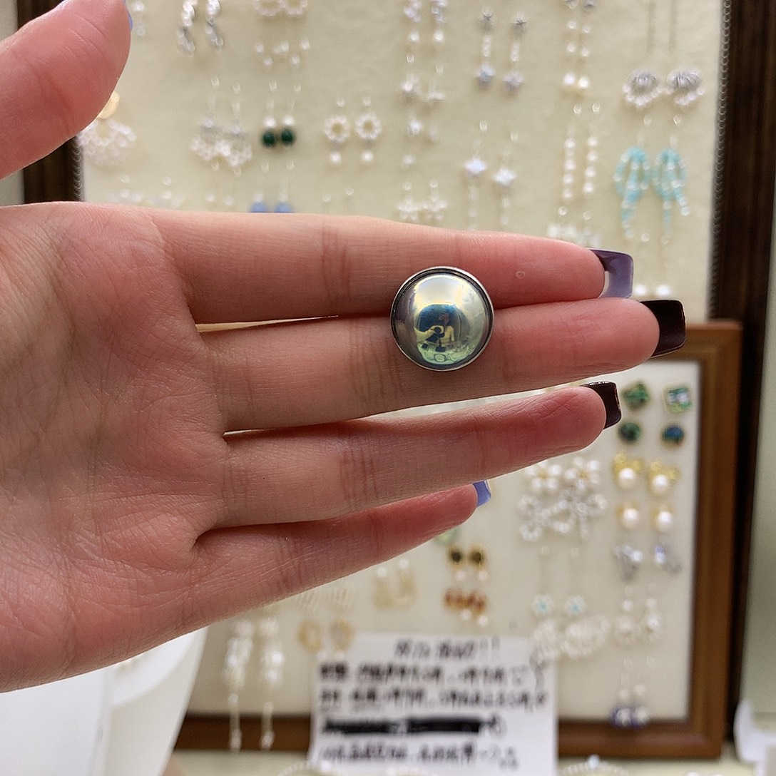 银S925镶嵌淡水珍珠耳饰