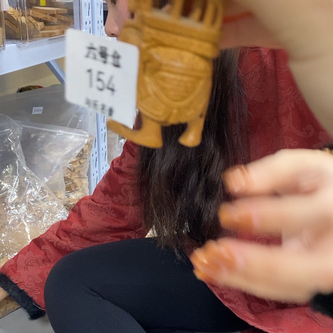 其他檀香木工艺品象车34克6号154