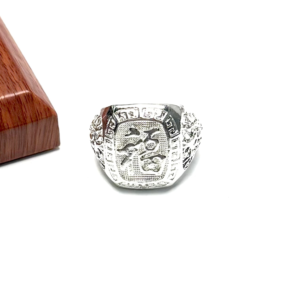 足银银制品 欧标贵银通宝戒指臻藏-t207