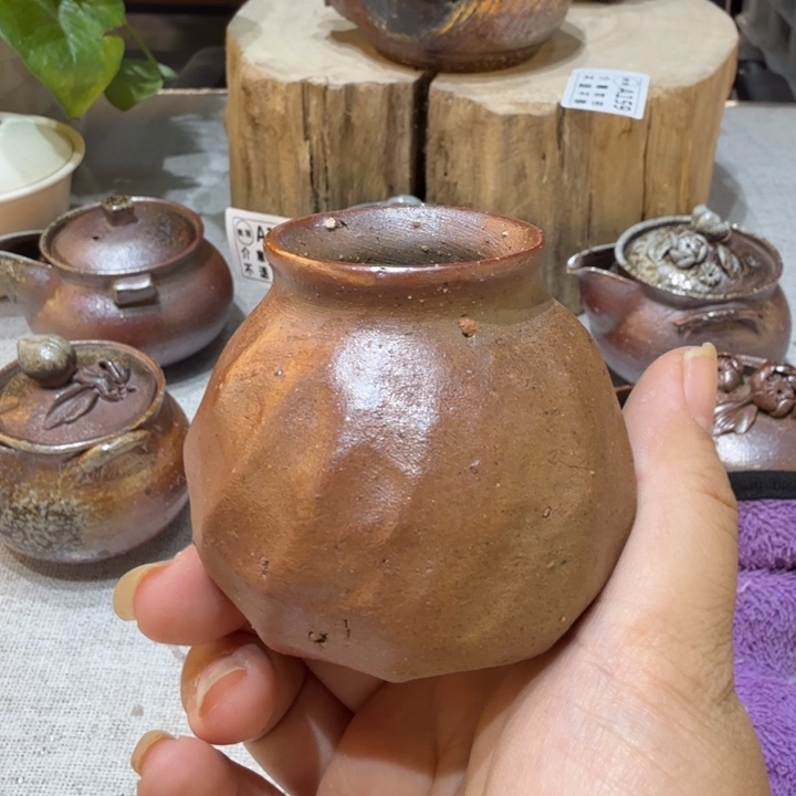 陶盘精品柴烧福利放漏