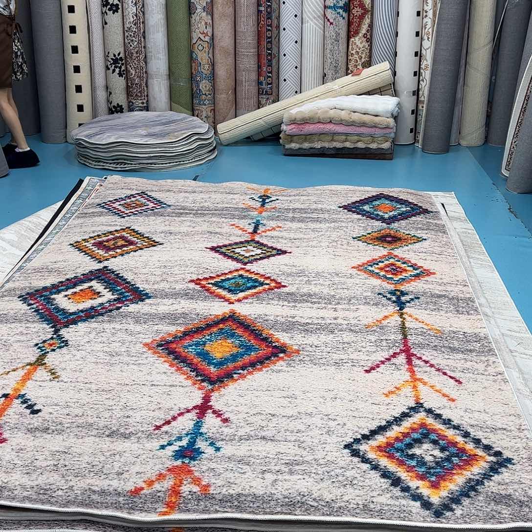 混纺200×300精编细砂棉布底仿羊绒微瑕误差正负1-3厘米