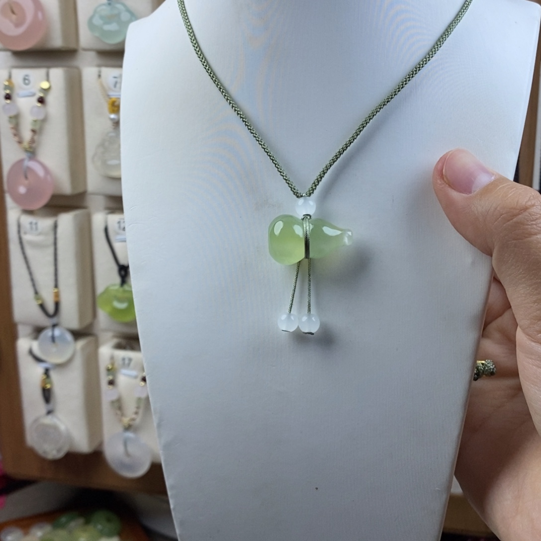 玛瑙/玉髓合金颈饰