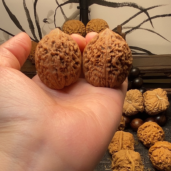 文玩核桃把件大蒜头