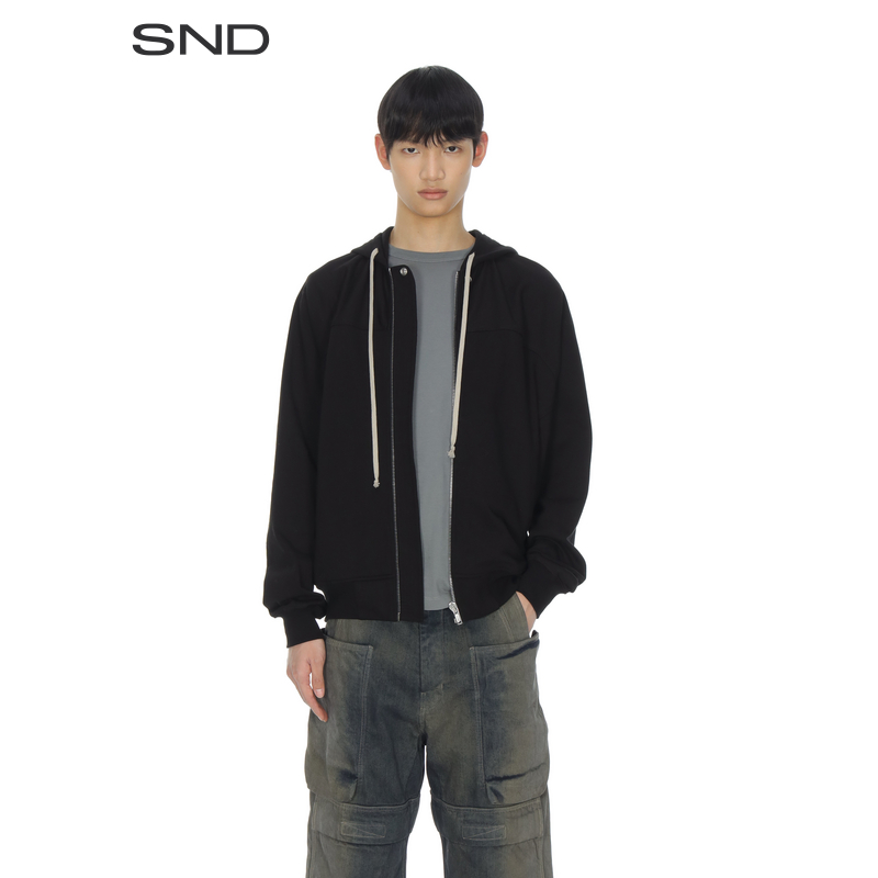 sndstyle【RICK OWENS 设计师品牌】SND  PF25 连帽拉链短外套