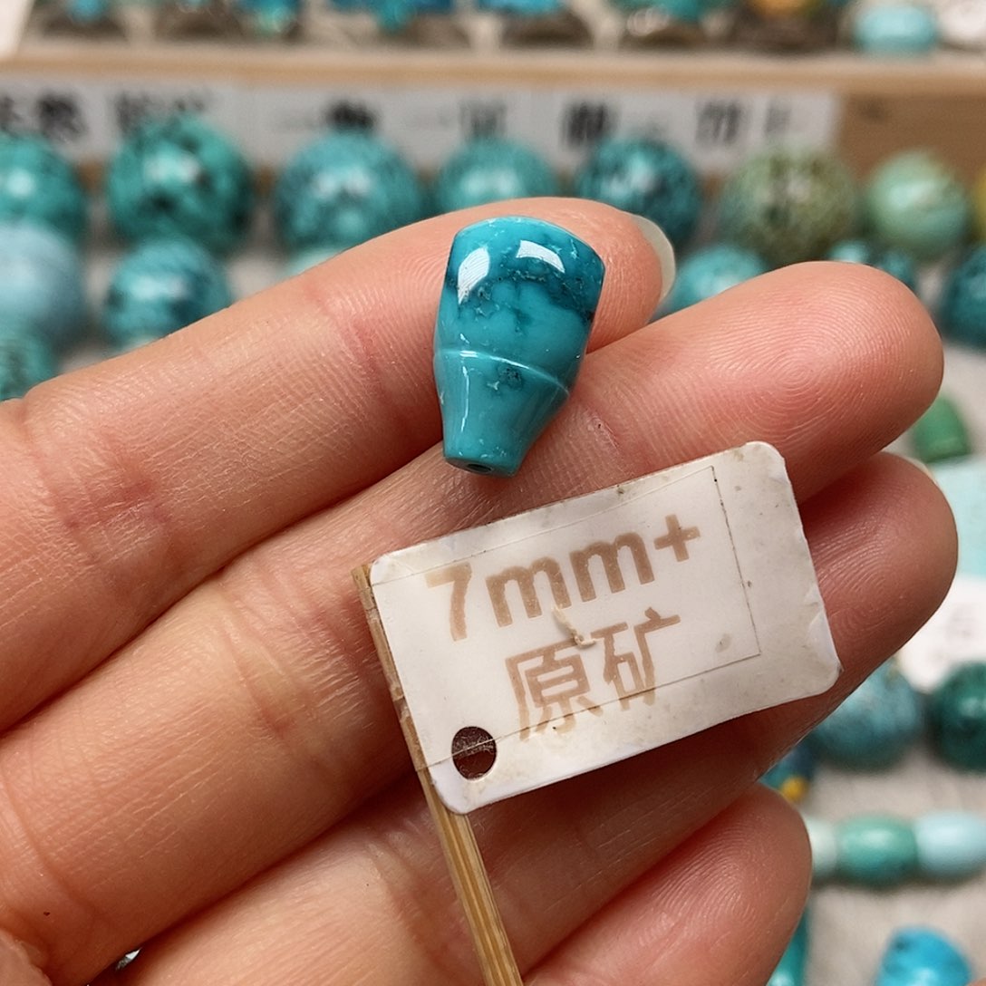 未镶嵌绿松石珠宝半成品