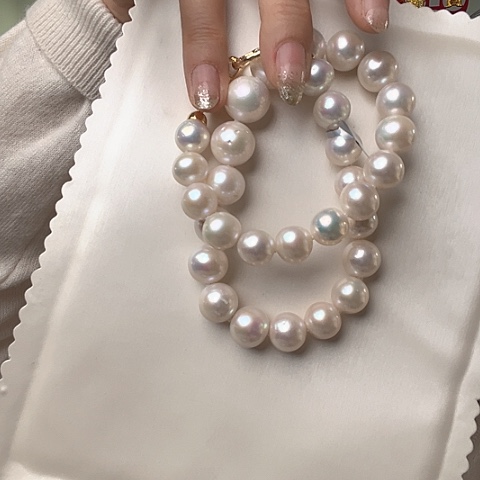 淡水珍珠颈饰未镶嵌