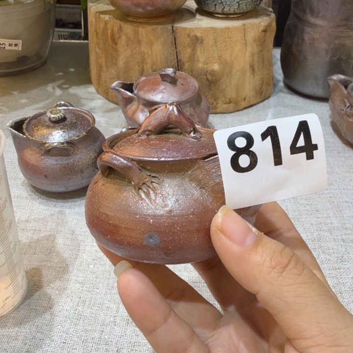 小***猫陶盘精品柴烧福利放漏