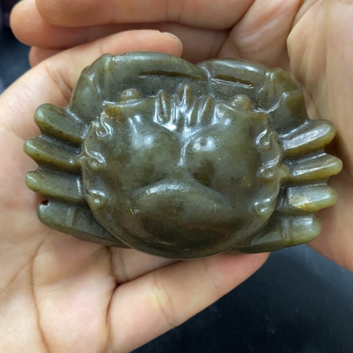 白玉菩提吊坠摆件