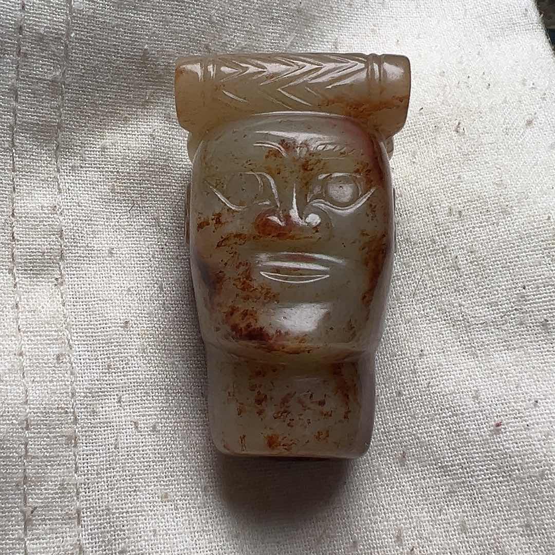 丰***%和田玉（糖玉）未镶嵌挂件