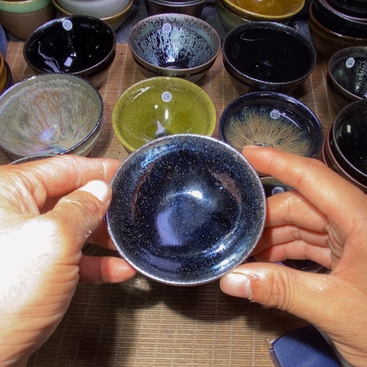 快***起茶盏龙窑柴烧微瑕作品