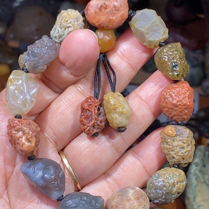 玛瑙/玉髓珠宝半成品未镶嵌