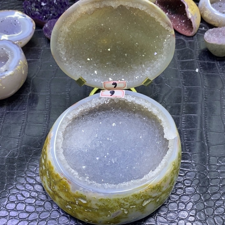 未镶嵌珠宝半成品水晶l***i聚宝盆