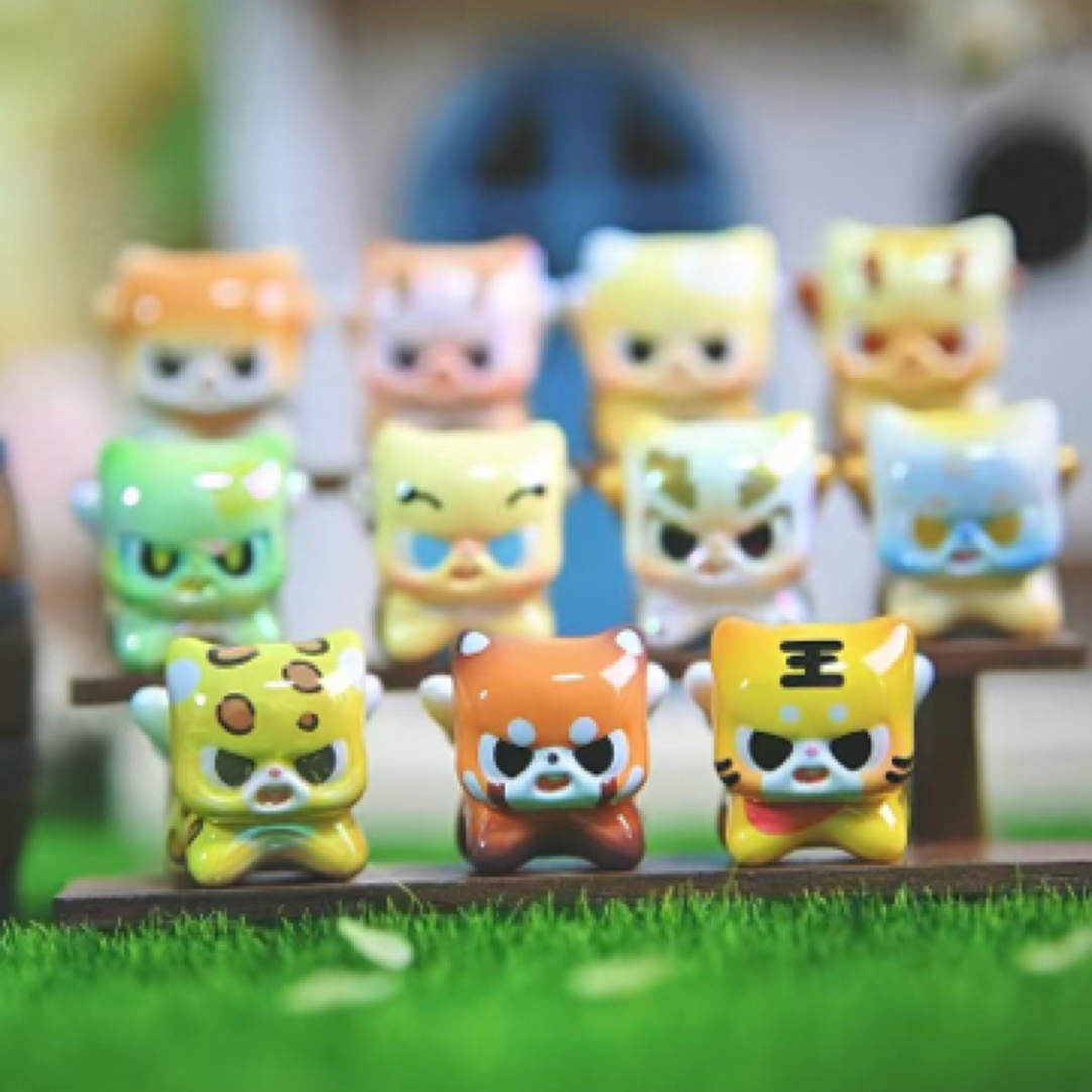 【沁沁拆盒】Pitty萌兽出没萌粒盲盒第三代摆件可爱