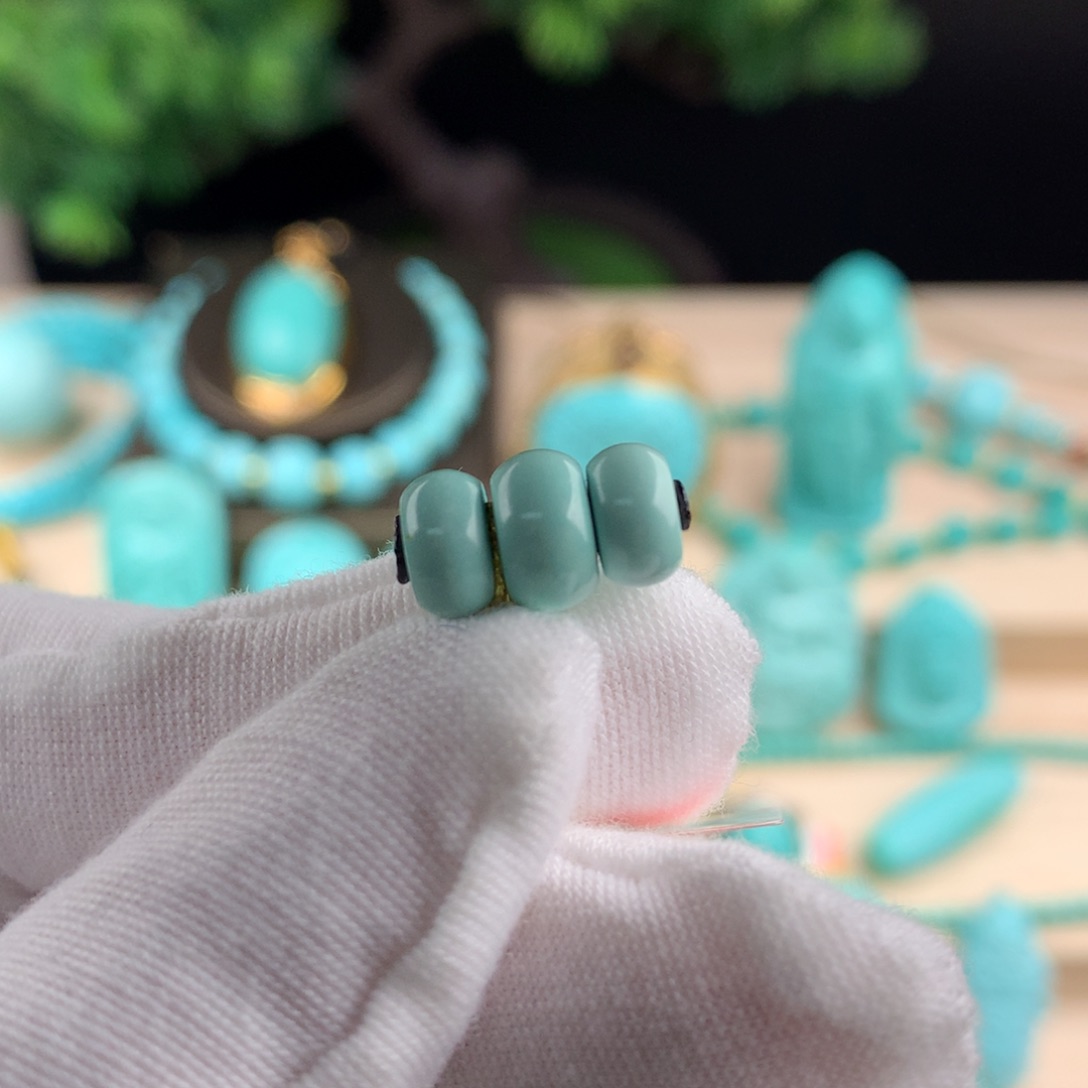 绿松石配珠卡8未镶嵌