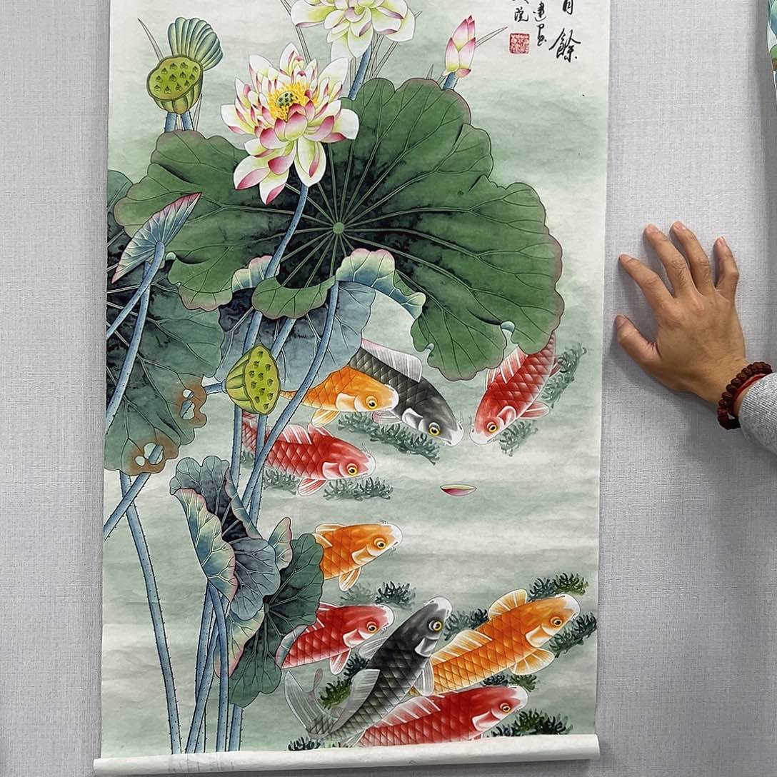 国画国画作品纯手绘作品