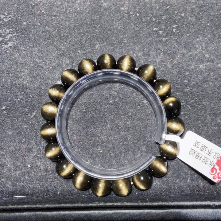 黑曜岩手链未镶嵌