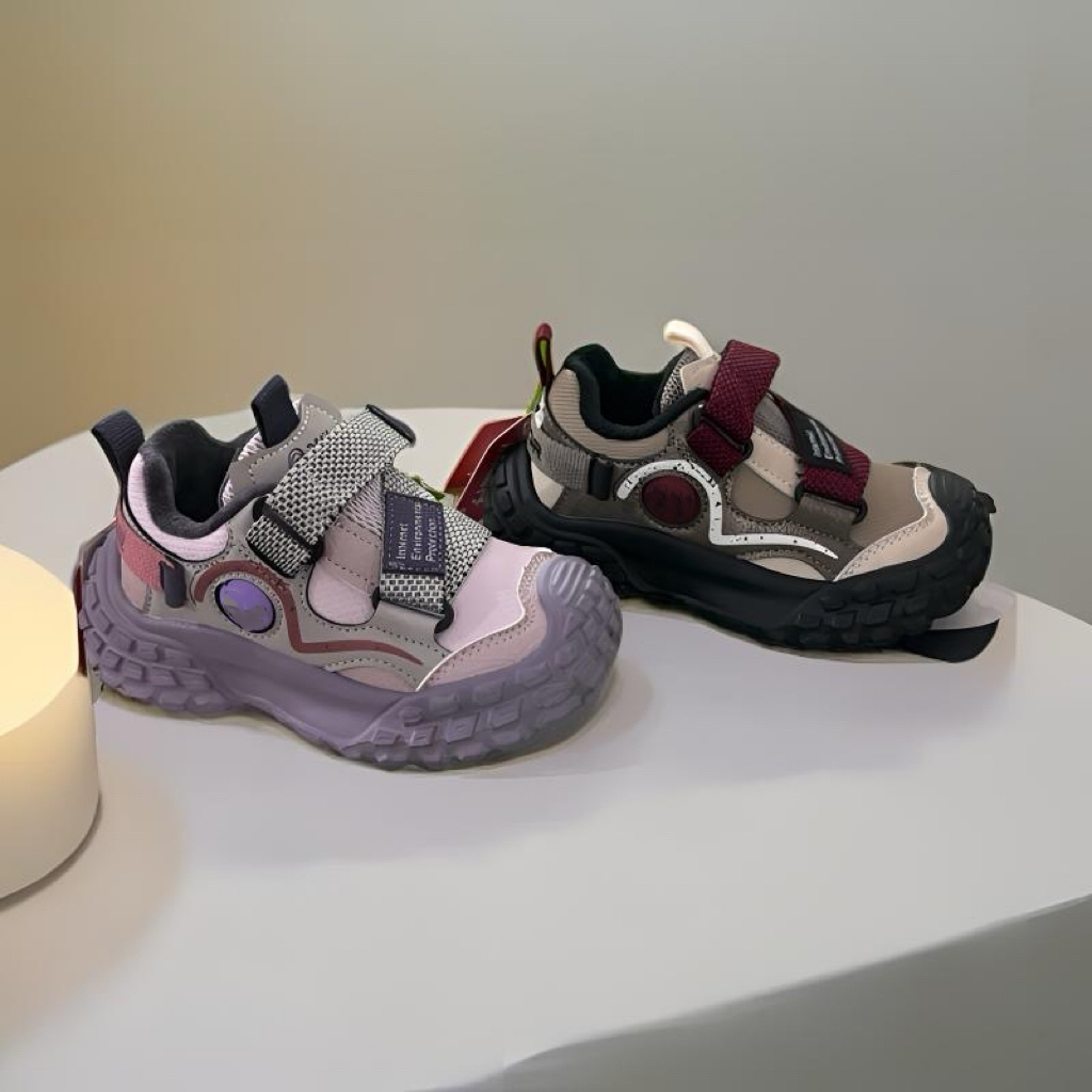 儿童加绒冬季二棉超轻男童女童防踢保暖休闲百搭魔术贴运动鞋899