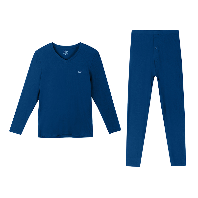 【品牌清仓】秋冬女士圆领保暖套装贴身中厚款舒适亲肤男款情侣