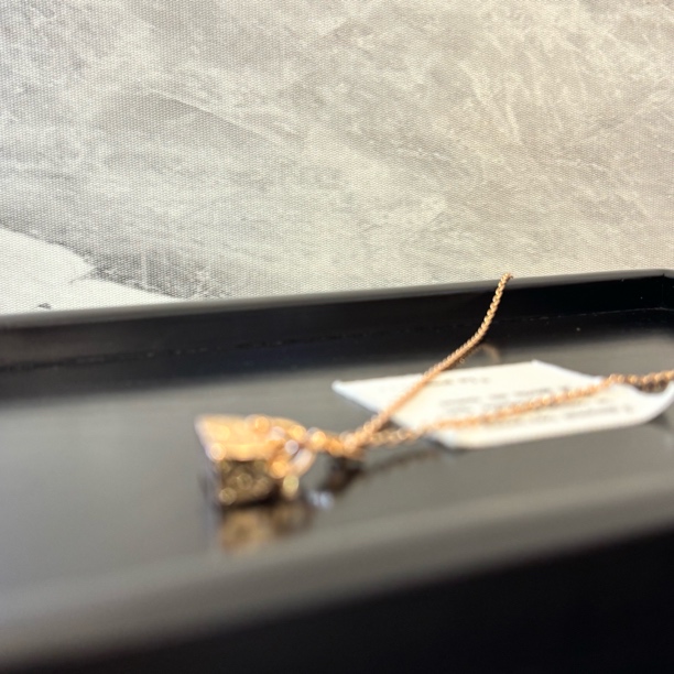 铜合金项链 黄色包包项链XL2695