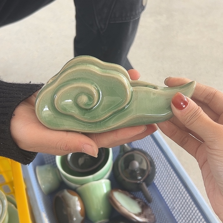 小米茶器龙泉青瓷