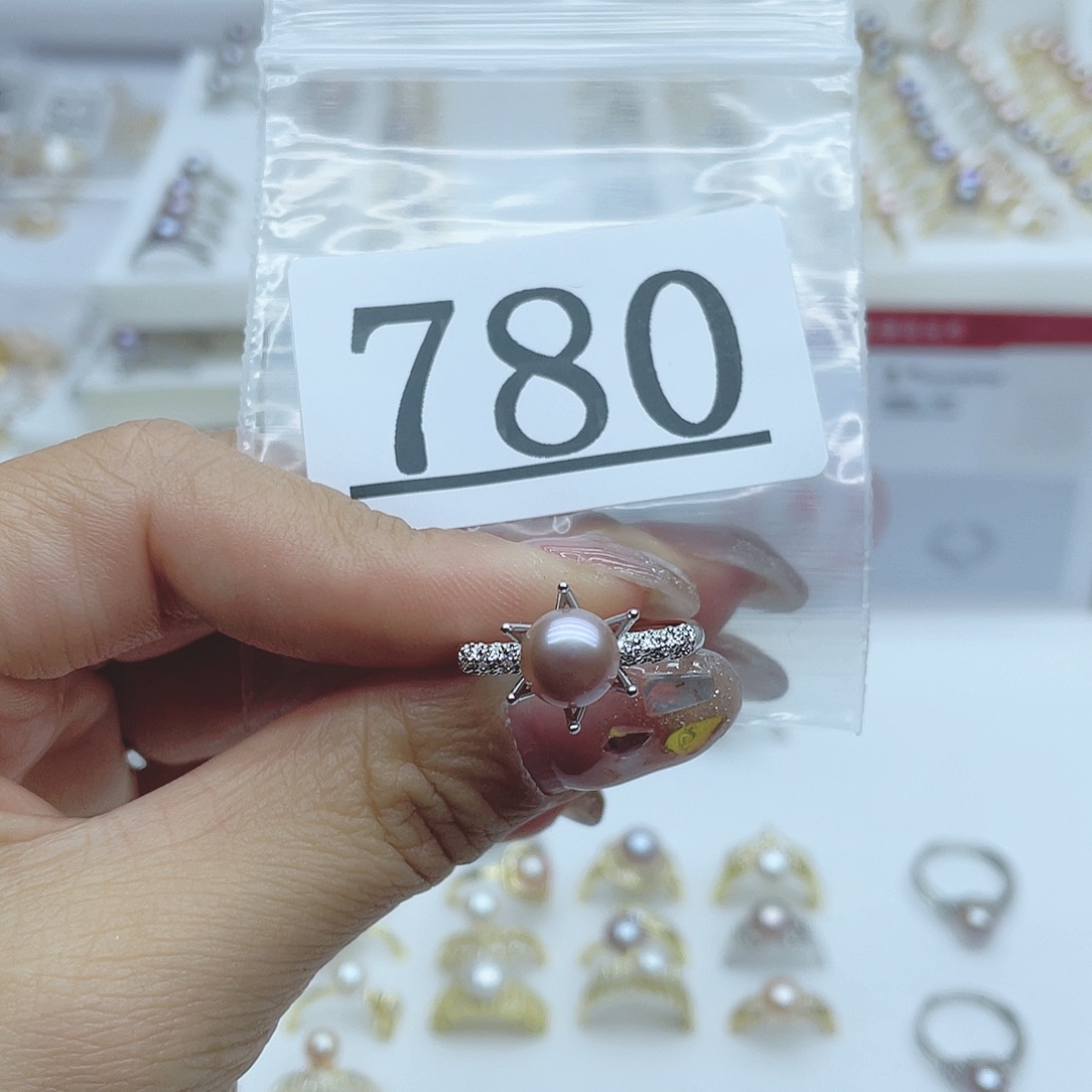 淡水珍珠珠宝奇石合金780