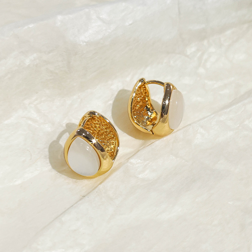 铜合金耳饰 专属水滴高级感新款爆款轻奢耳环小众独特耳饰女N2132