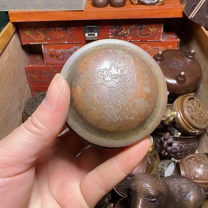 铜材质文玩摆件装饰