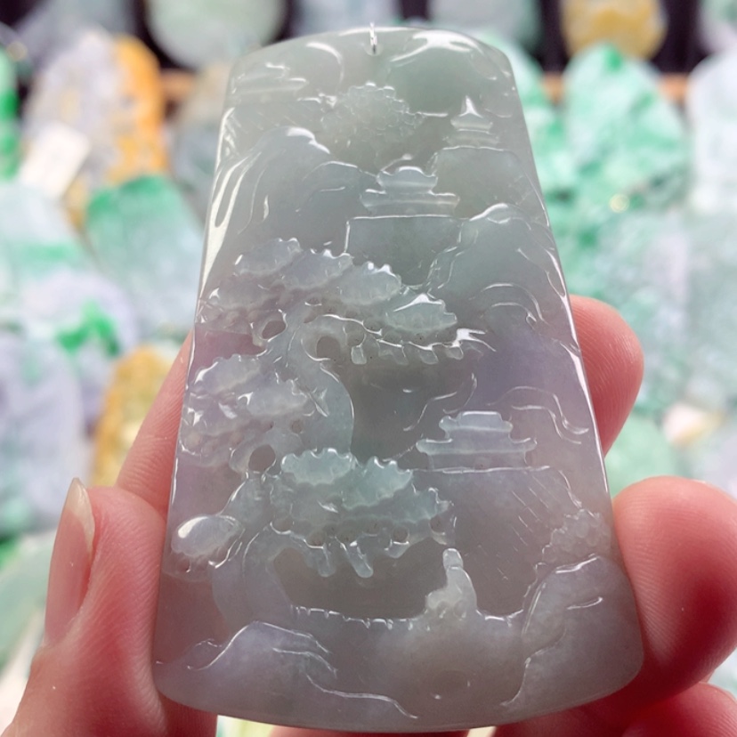 【闪购商品】翡翠吊坠(不含链)未镶嵌