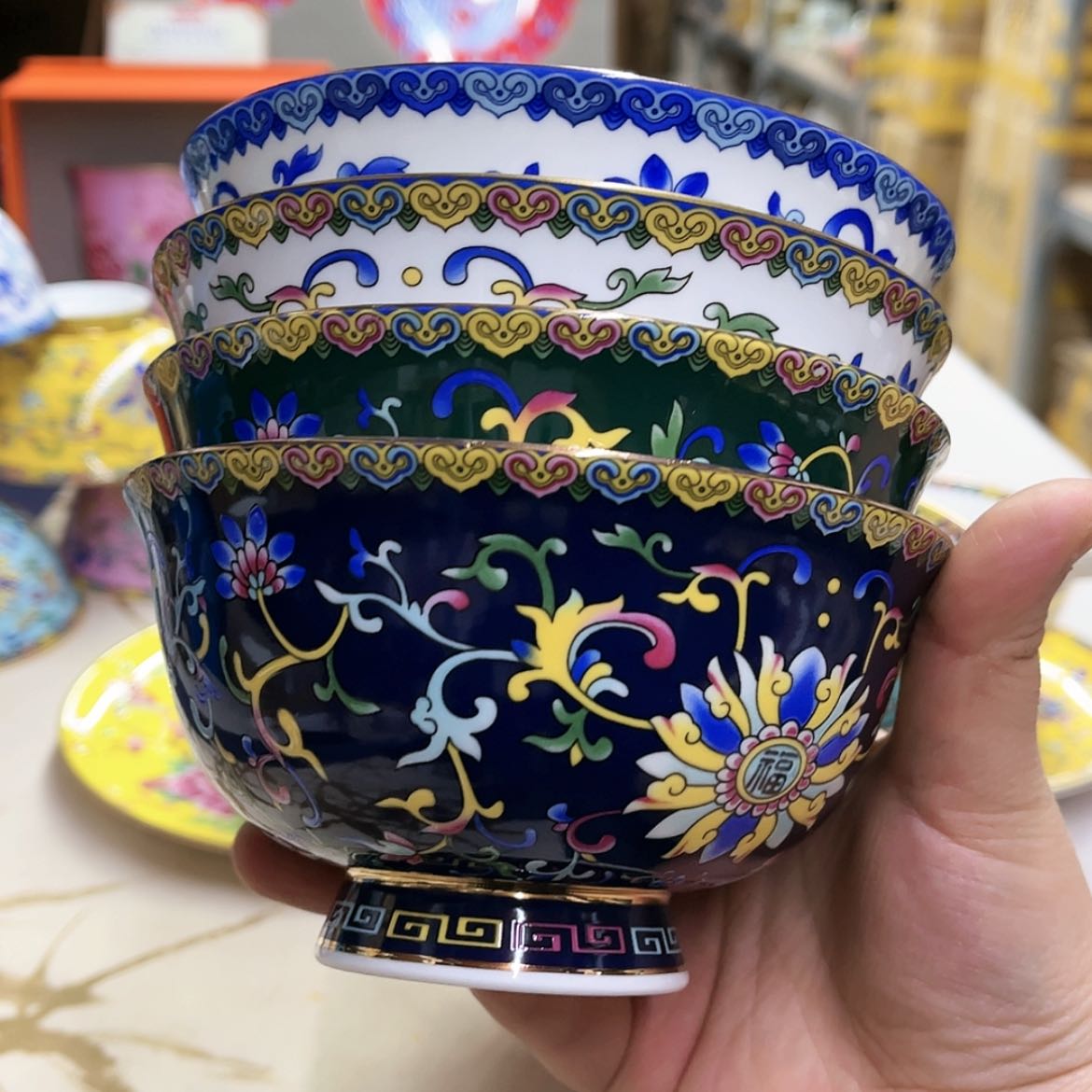 【闪购商品】骨瓷5英寸4混。。。。。。。