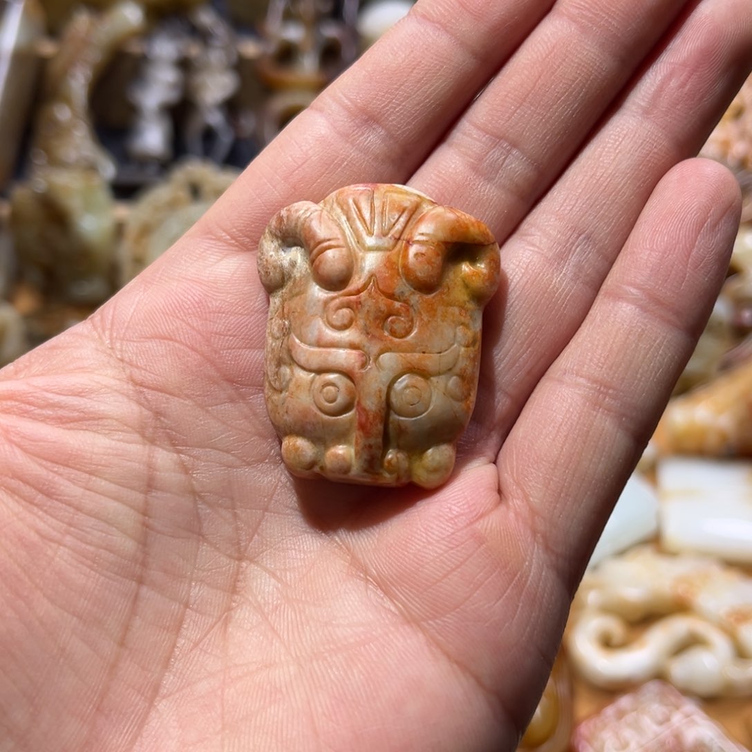 和田玉把件未镶嵌