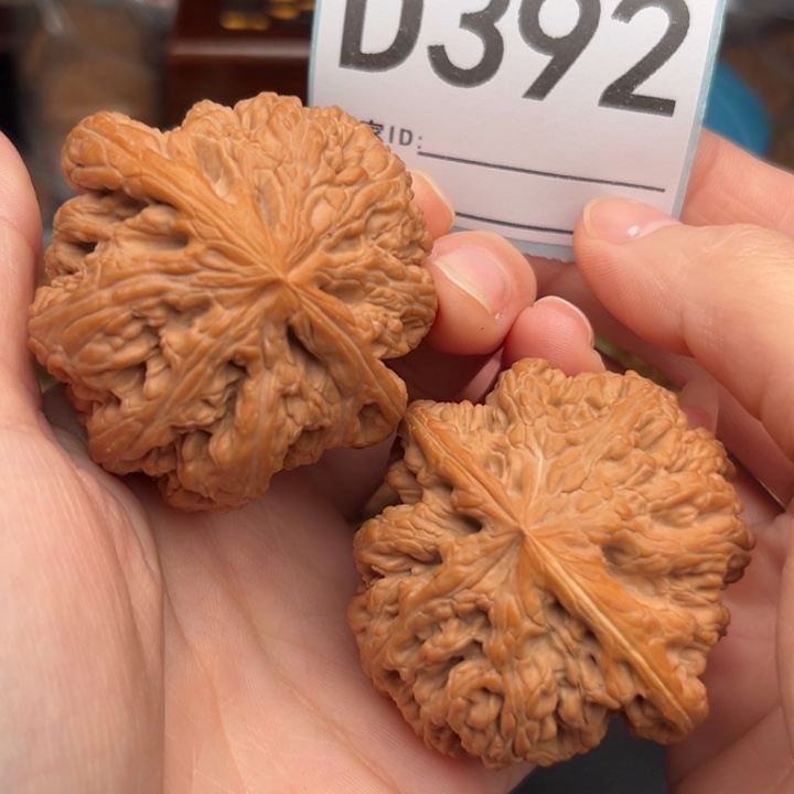 吊坠文玩核桃392粗筋50%50/43克重71.5