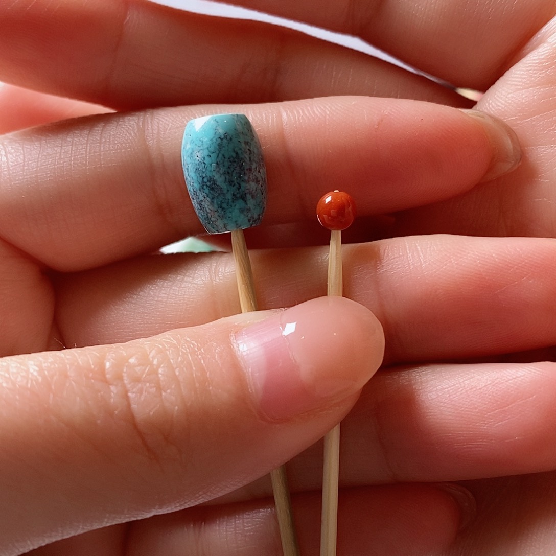 南红玛瑙颈饰未镶嵌