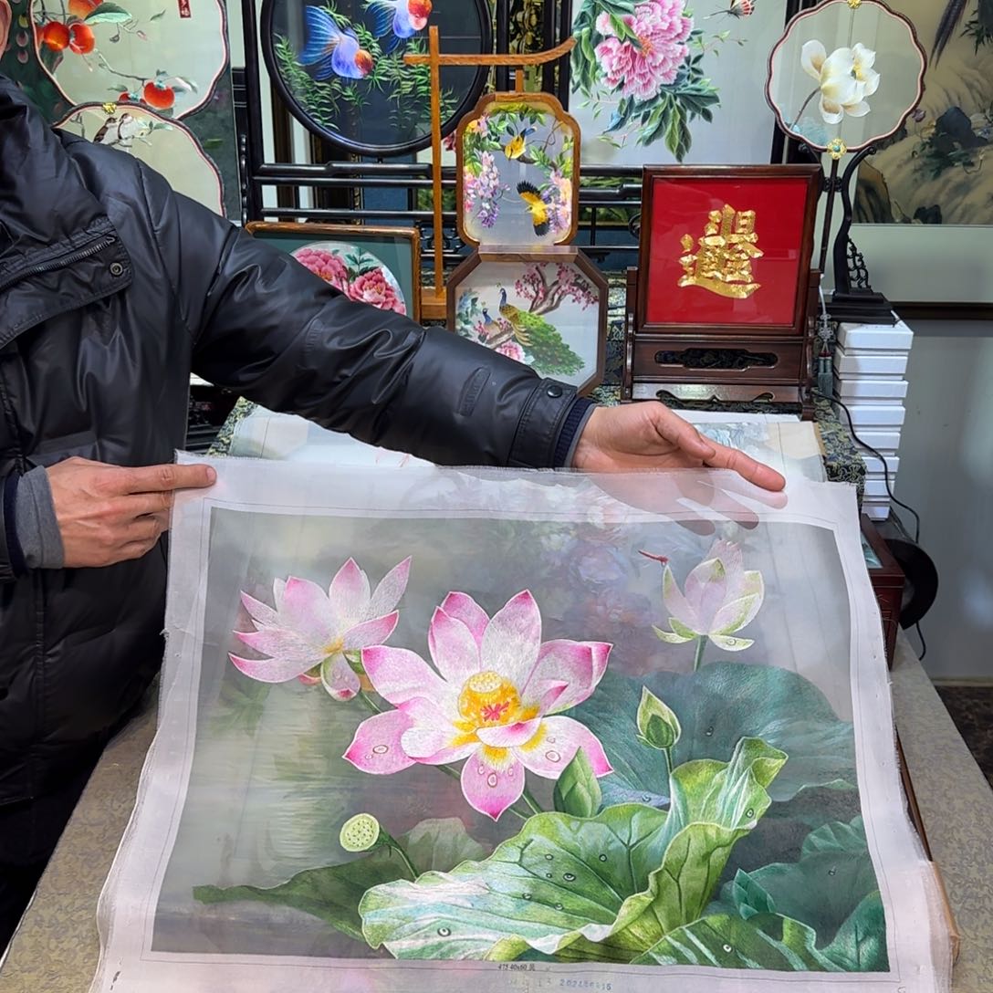 刺绣刺绣工艺精湛