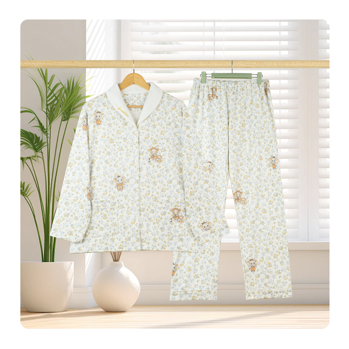 【针织棉毛月子服】产妇睡衣孕妇家居服