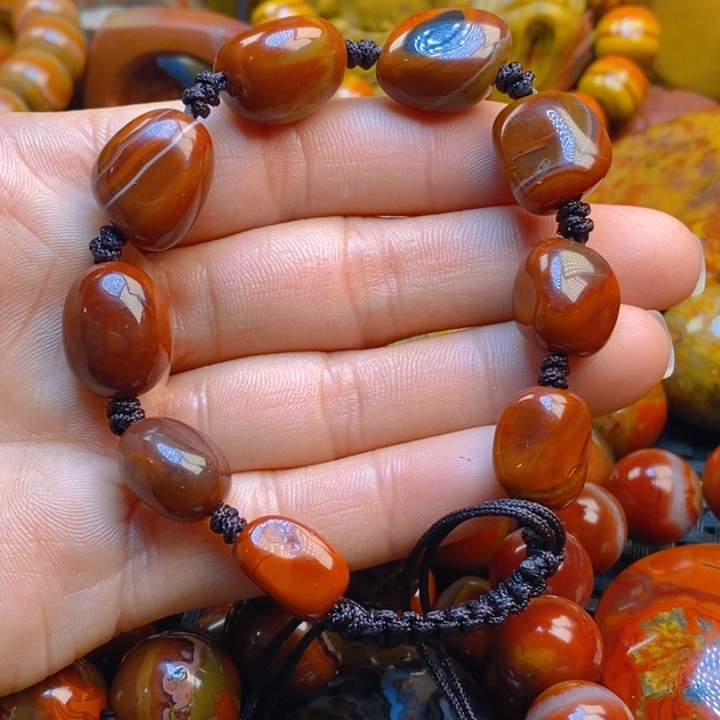 未镶嵌手链玛瑙/玉髓