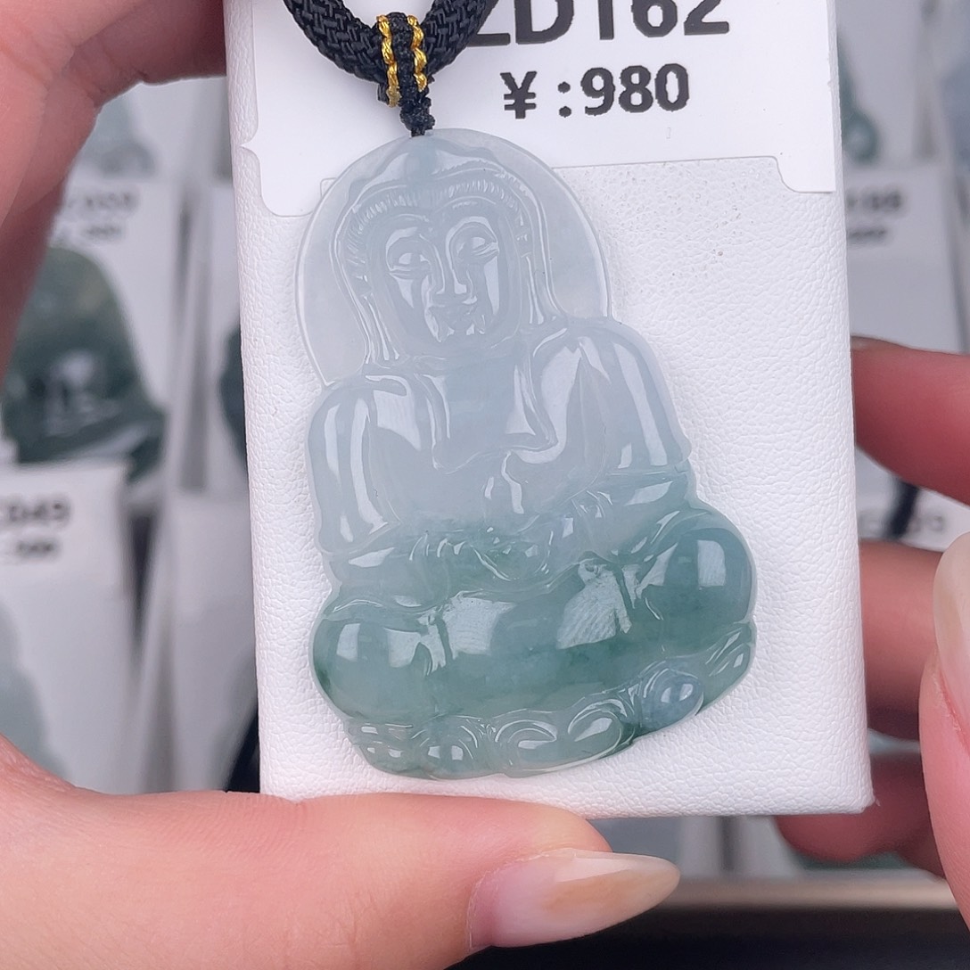 翡翠未镶嵌颈饰zd162