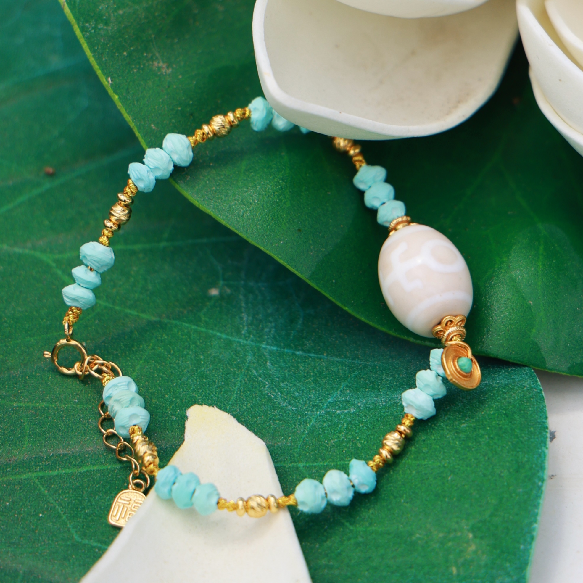 转过山  五月火活动  贵人绿松手链（拉萨直发）DU250601204