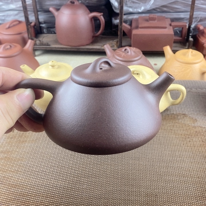 茶壶紫砂大水潭天青泥