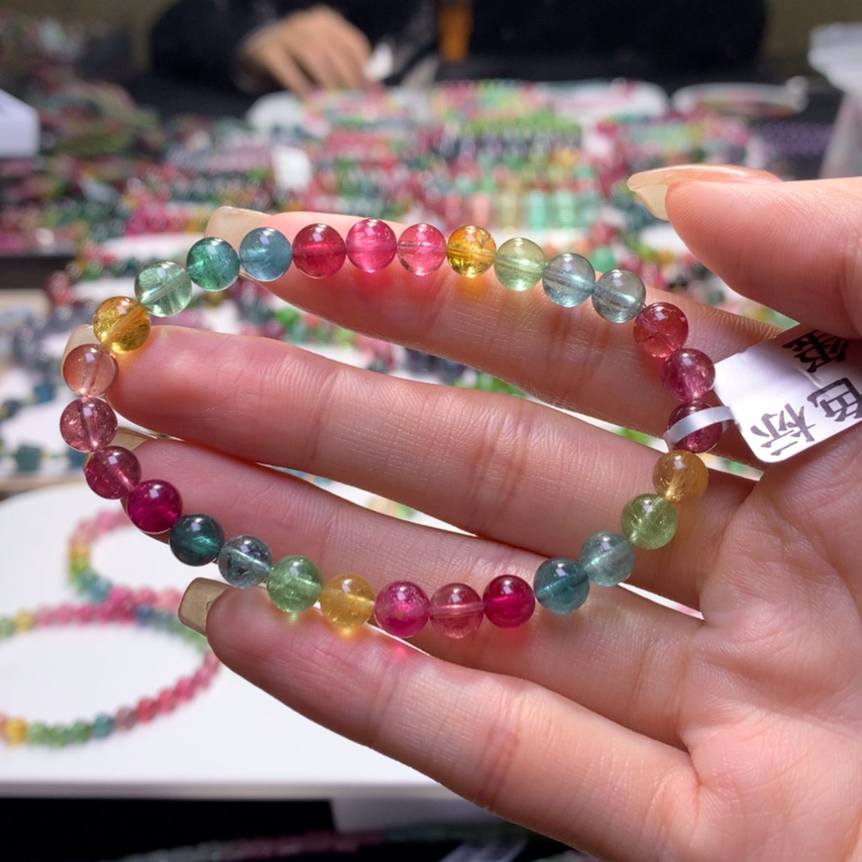 【闪购商品】未镶嵌手串碧玺