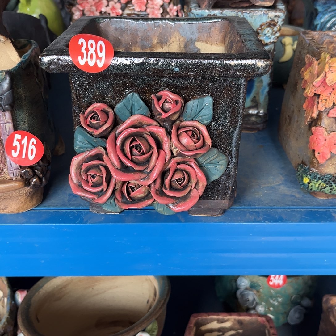 微瑕389 号陶然花器手工花盆